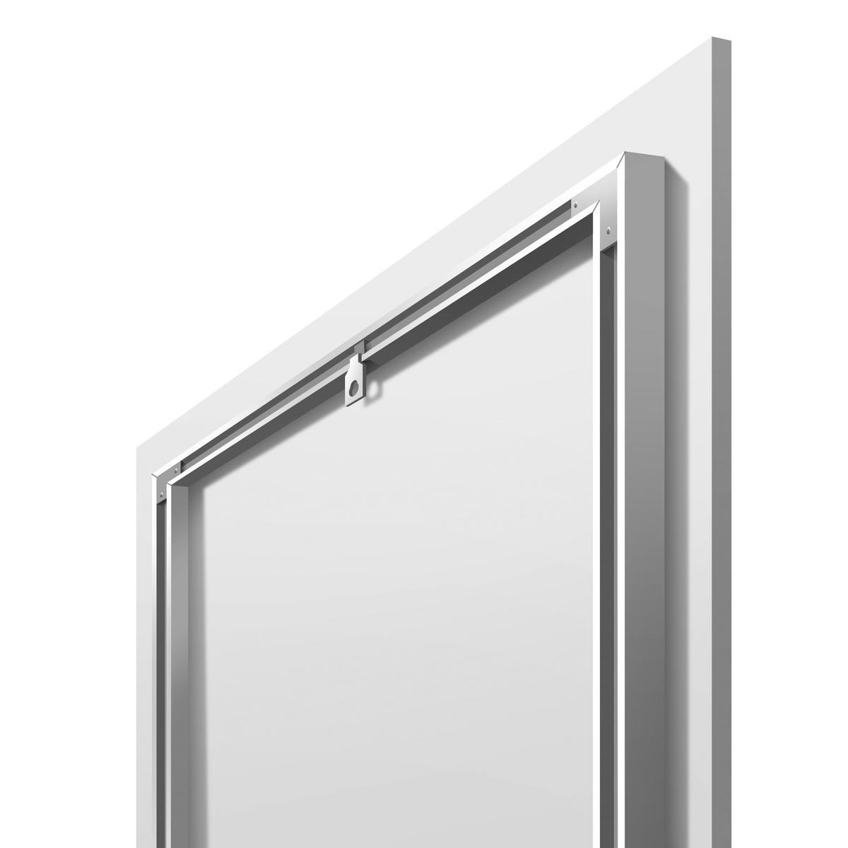 BILD 90/135 cm  - Weiss/Schwarz, Design, Kunststoff (90/135cm)