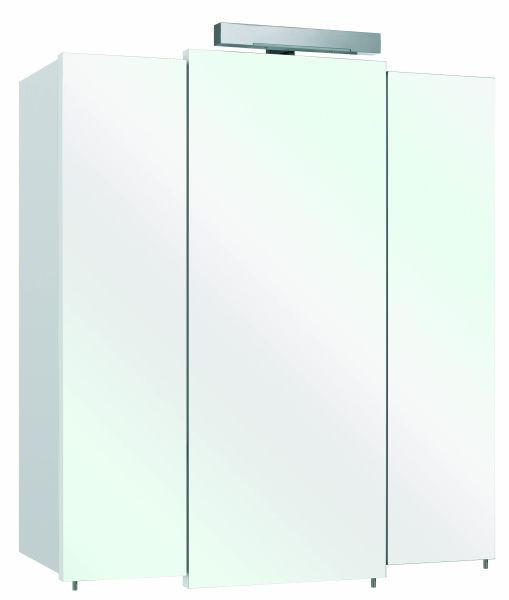 ELEMENT S OGLEDALOM  bijela  - bijela, Basics, staklo/drvni materijal (68/77/20cm) - Xora