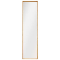 ZRKADLO 32,5/122,5/4 cm  - farba duba, Design, drevo/sklo (32,5/122,5/4cm) - Carryhome