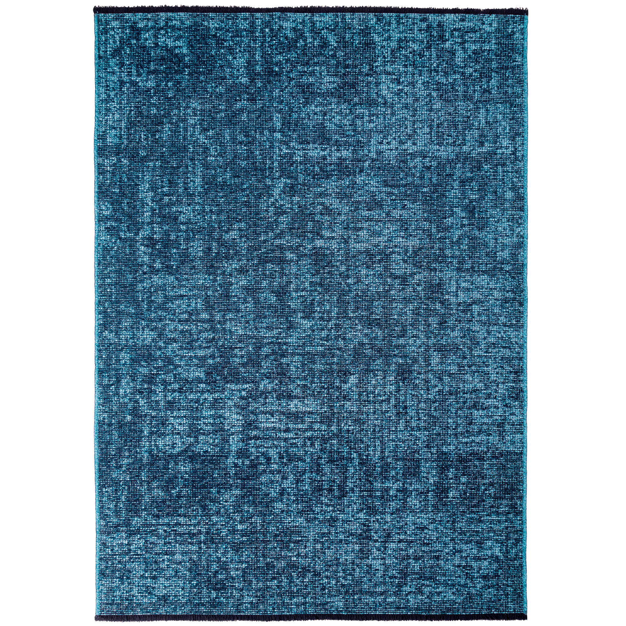 FLACHWEBETEPPICH 120/170 cm Space Blau  - Blau, Basics, Textil (120/170cm) - Novel