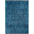 FLACHWEBETEPPICH 80/150 cm Space Blau  - Blau, KONVENTIONELL, Textil (80/150cm) - Novel