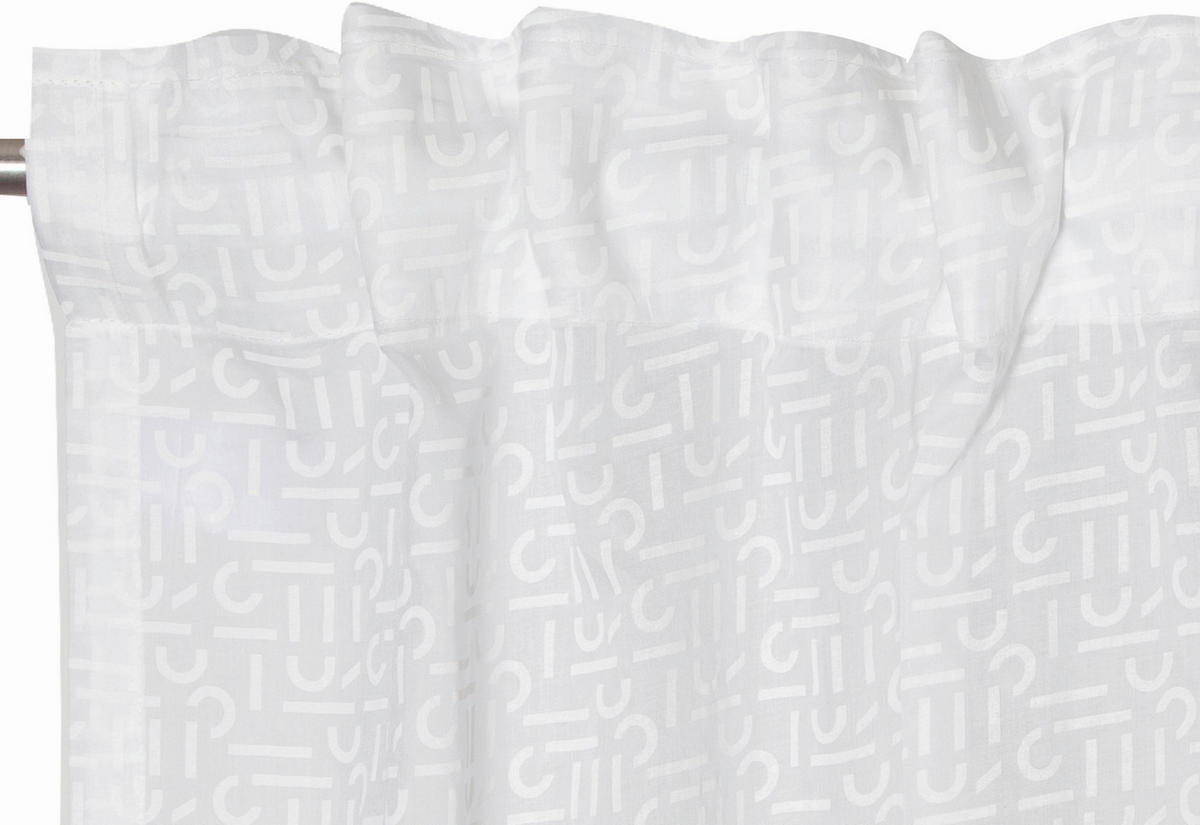 ESPRIT ZAVJESA E-SCATTER bijela   - bijela, Basics, tekstil (130/250cm) - Esprit