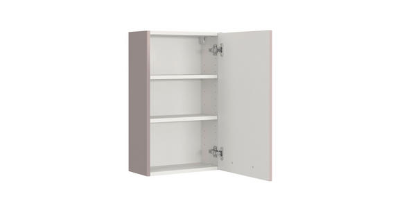 HÄNGESCHRANK 40/64/20 cm - Sandfarben/Schwarz, KONVENTIONELL, Holzwerkstoff/Metall (40/64/20cm) - Xora