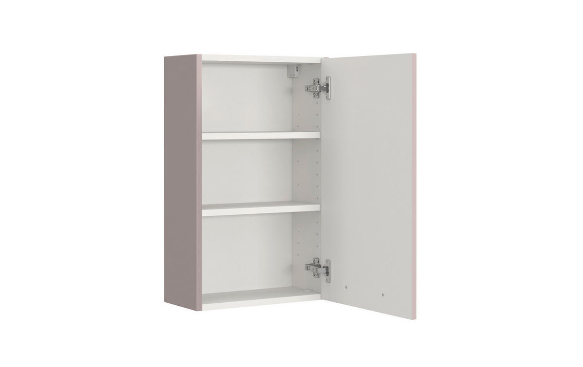 HÄNGESCHRANK 40/64/20 cm  - Sandfarben/Schwarz, KONVENTIONELL, Holzwerkstoff/Metall (40/64/20cm) - Xora