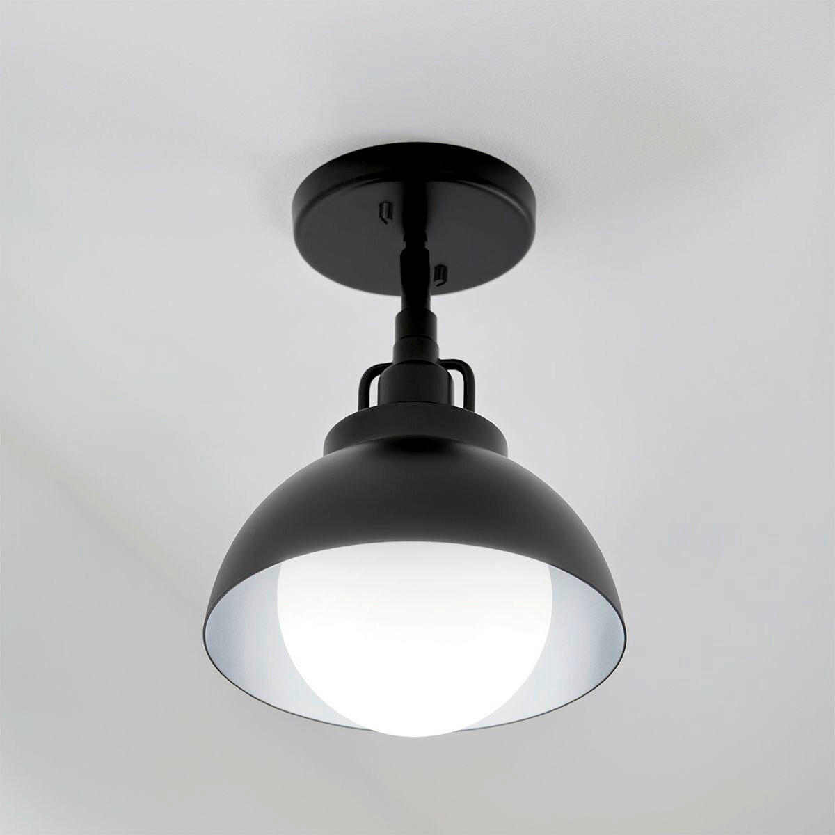 WANDLEUCHTE - Schwarz, Konventionell, Metall (22,7/20,3/24,1cm) - Elstead Lighting