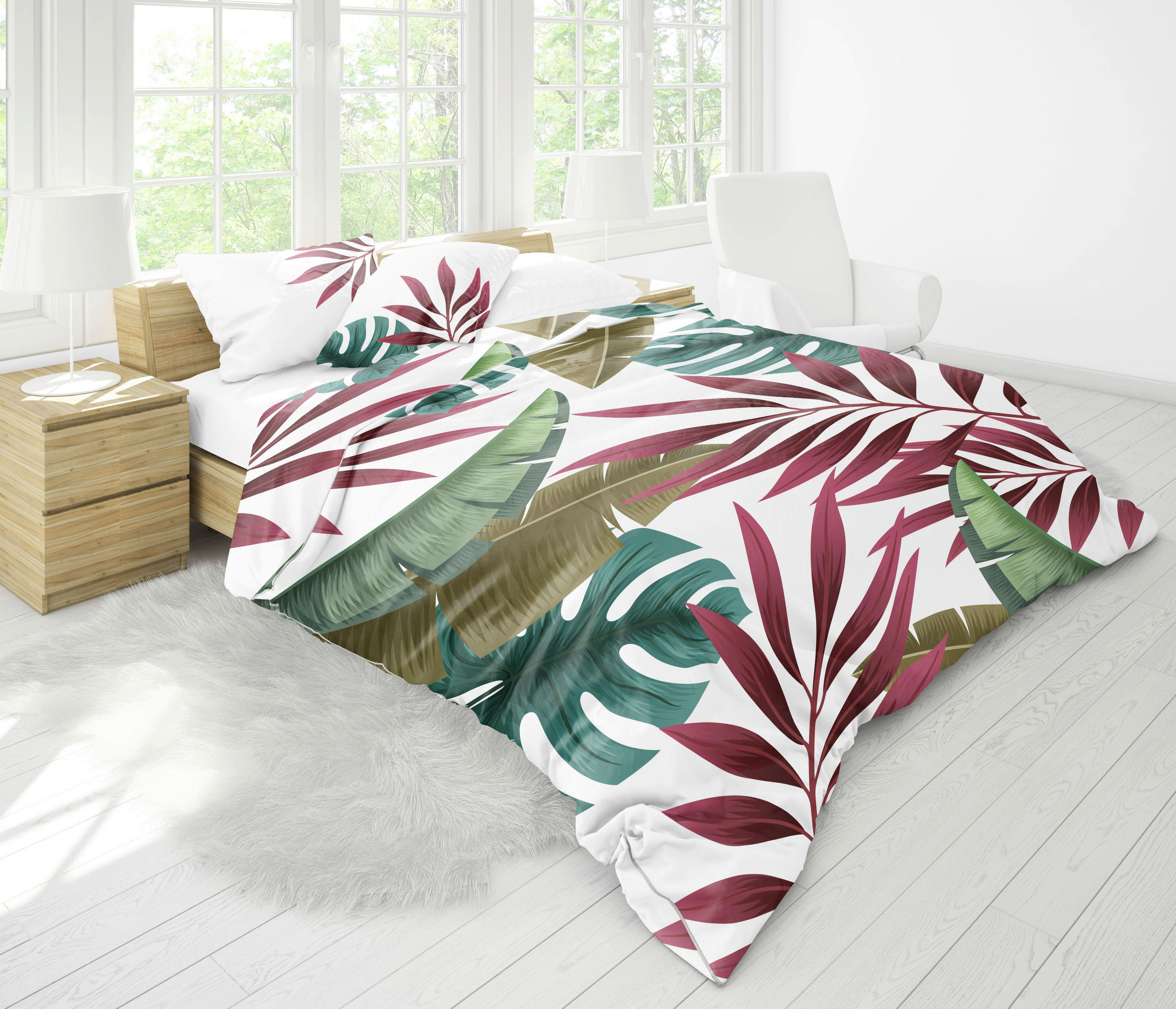 ÁGYNEMŰHUZAT-GARNITÚRA 140/200 cm  - Basics, textil (140/200cm)
