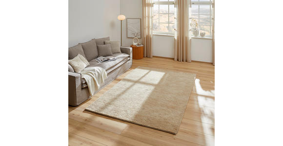 WOLLTEPPICH 130/190 cm  - Beige, Basics, Textil (130/190cm) - Linea Natura