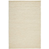 HANDWEBTEPPICH 160/230 cm Stralsund Elfenbein  - Elfenbein, LIFESTYLE, Textil (160/230cm) - Linea Natura