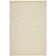 HANDWEBTEPPICH 70/130 cm Stralsund Creme rechteckig  - Creme, Natur, Textil (70/130cm) - Linea Natura