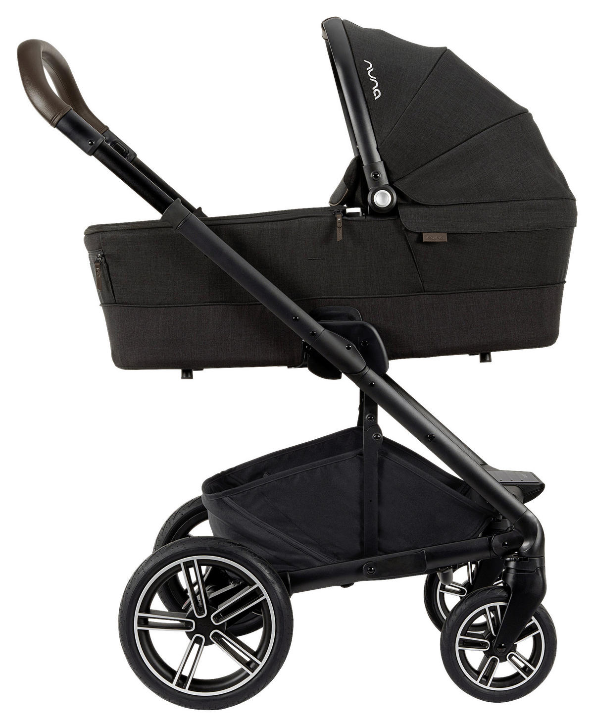 KINDERWAGENSET Mixx Next  - Schwarz, Basics, Kunststoff (60/110/82cm) - Nuna