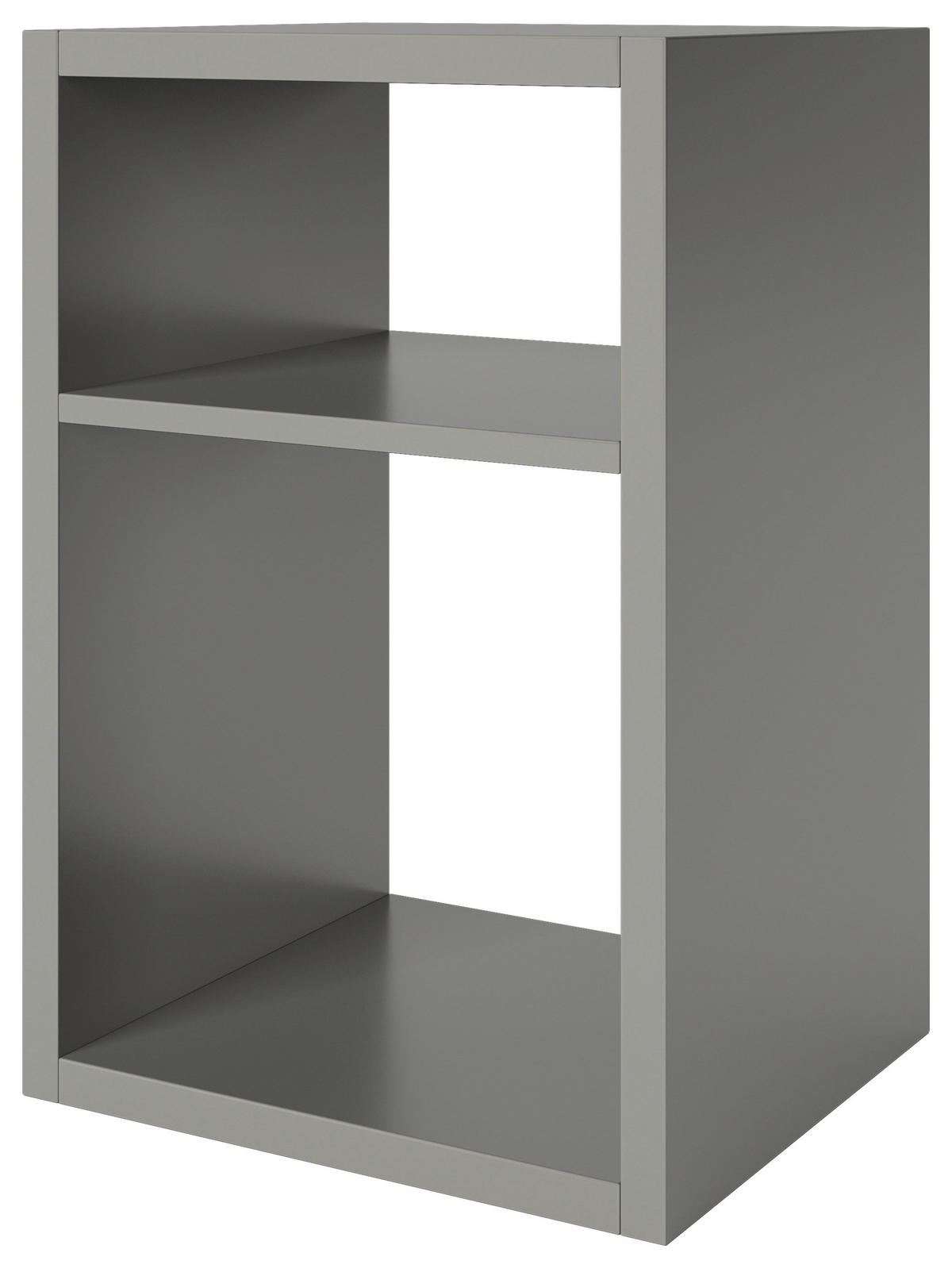 REGAL Grau  - Grau, Basics, Holzwerkstoff (58/39/34cm) - MID.YOU