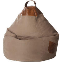 SITZSACK 300 l  - Sandfarben, Design, Textil (80/130/80cm)