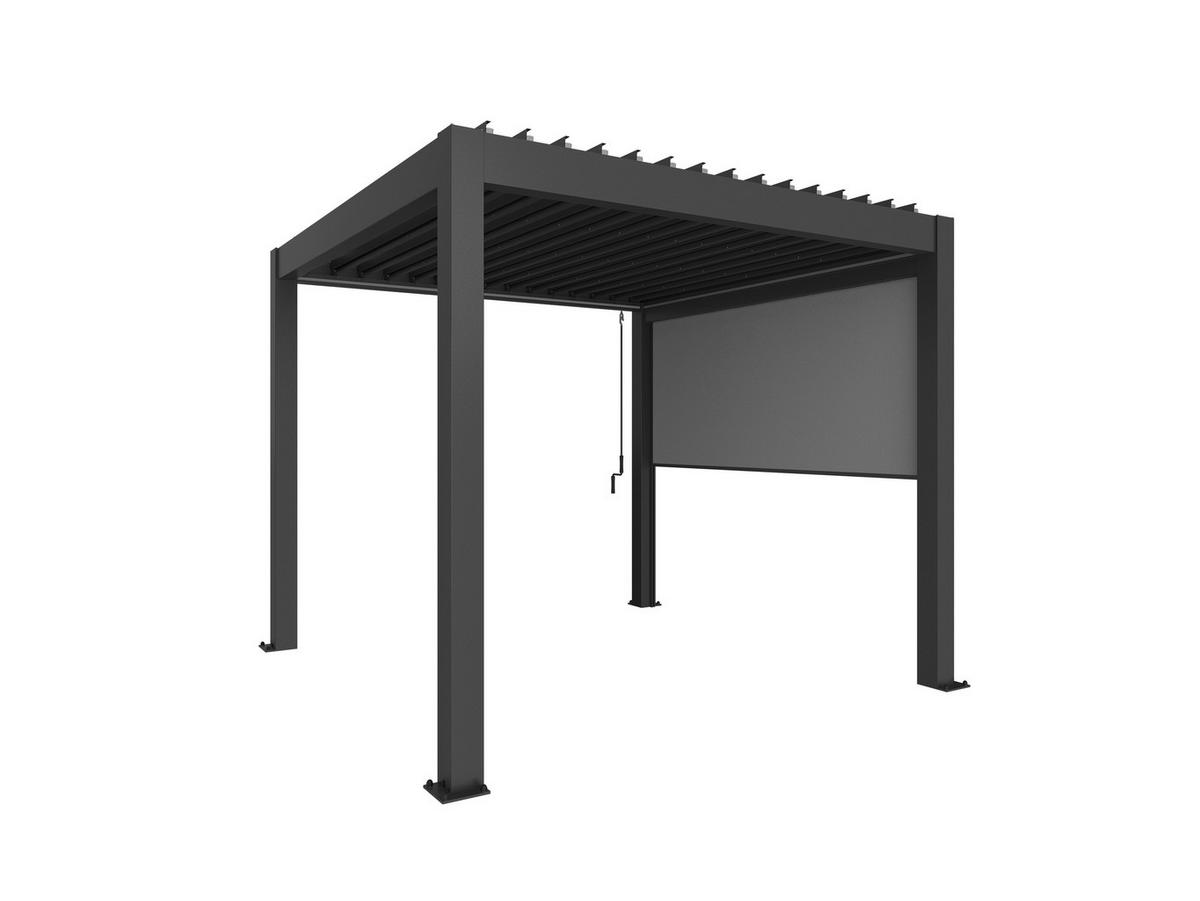 PAVILLON-ROLLO 235/10/272 cm   - Dunkelgrau, Design, Kunststoff/Metall (235/10/272cm) - Biohort