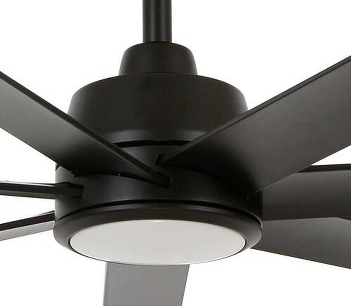 DECKENVENTILATOR  142/27 cm    - Schwarz, Design, Kunststoff/Metall (142/27cm)
