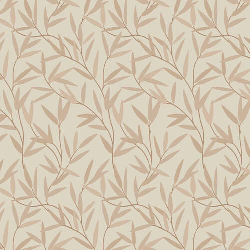 Xora Vliestapete Creme 52x1000 cm