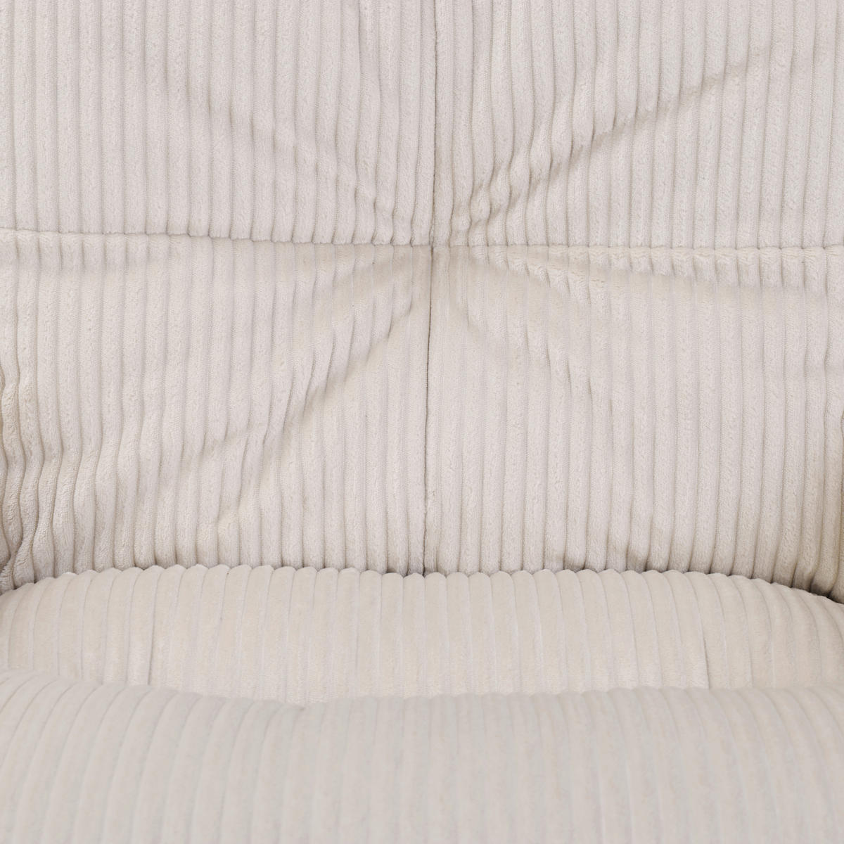 DREHSTUHL Cord Schwarz, Beige  - Beige/Schwarz, Design, Kunststoff/Textil (73/91/101/68cm) - Stylife