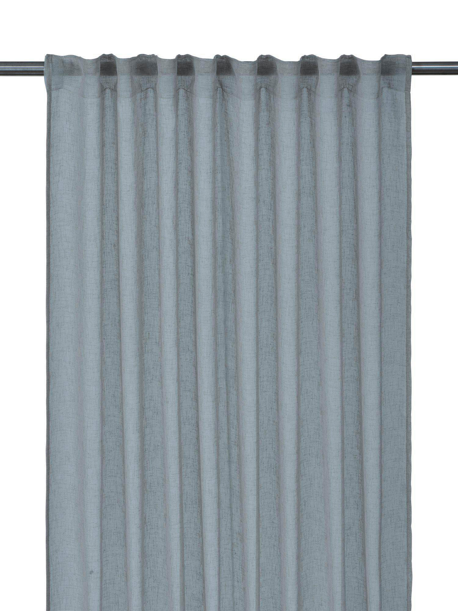 FERTIGVORHANG Diana halbtransparent 280/300 cm   - Grau, Basics, Textil (280/300cm) - Svanefors