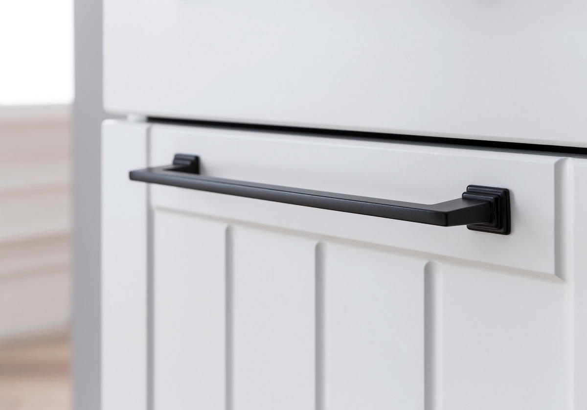 HOCHSCHRANK 30,3/180,9/32,6 cm  - Eichefarben/Schwarz, MODERN, Holzwerkstoff/Kunststoff (30,3/180,9/32,6cm) - Stylife