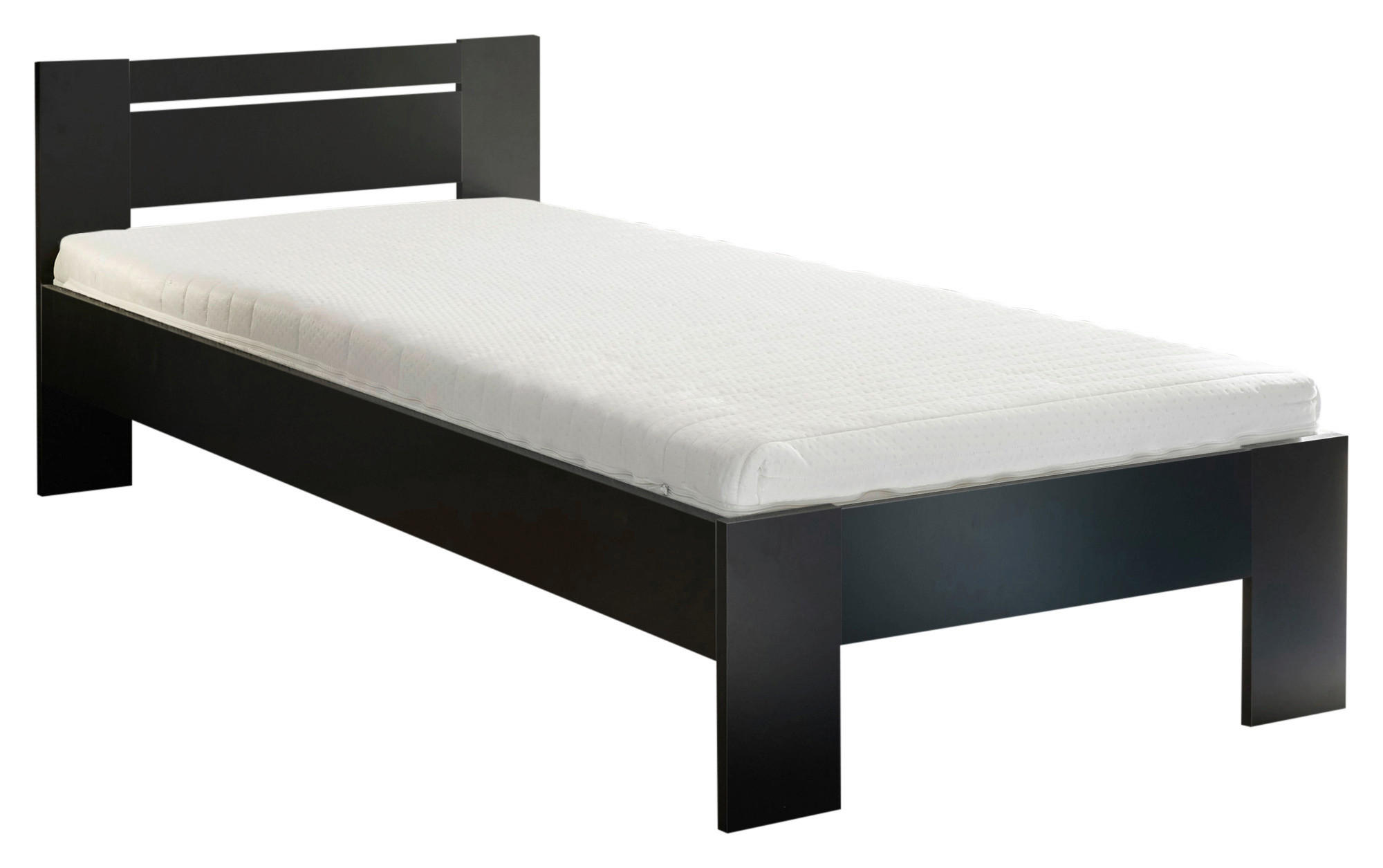BETT 90/200 cm  in Schwarz  - Schwarz, KONVENTIONELL (90/200cm) - Boxxx