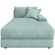BIGSOFA Cord Salbeigrün  - Salbeigrün/Schwarz, MODERN, Kunststoff/Textil (117/93/190cm) - Carryhome