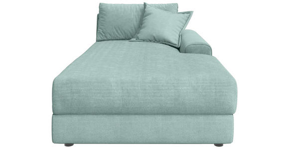 BIGSOFA Cord Salbeigrün  - Salbeigrün/Schwarz, MODERN, Kunststoff/Textil (117/93/190cm) - Carryhome