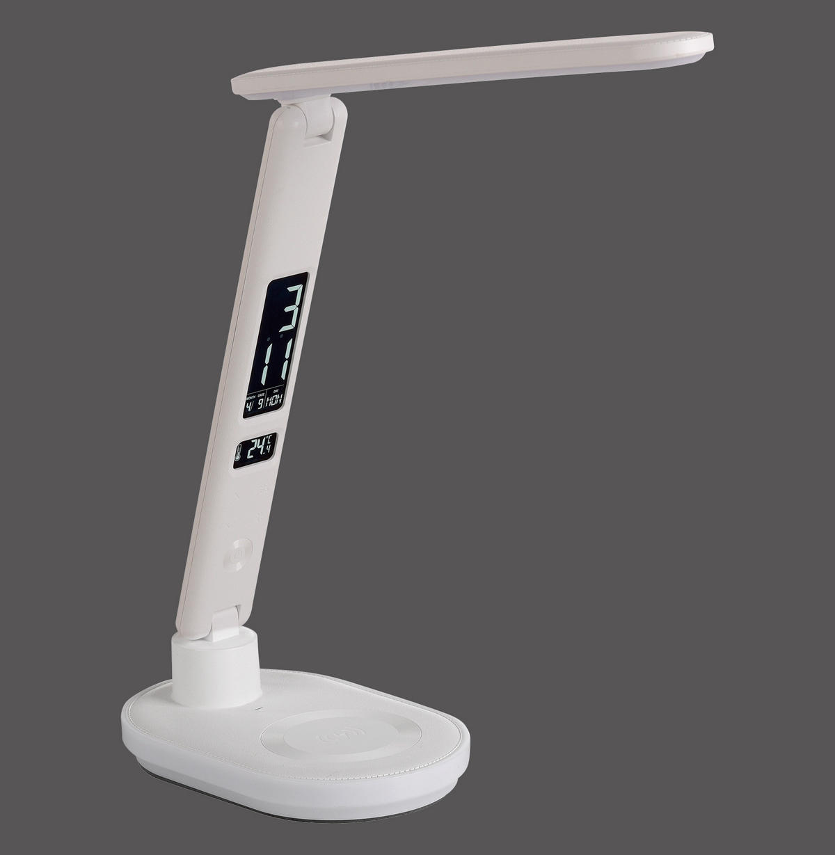 LED-SVETILKA ZA PISALNO MIZO     51,5/11,4/54 cm          - bela, Design, umetna masa/steklo (51,5/11,4/54cm)