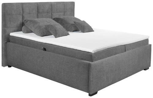 Esposa ČALÚNENÁ POSTEĽ, 180/200 cm, grafitová