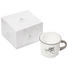 KAFFEEBECHER 240 ml - Weiß/Grau, LIFESTYLE, Keramik (12/7,8/9,2cm) - Gmundner KAFFEEBECHER 240 ml - Weiß/Grau, LIFESTYLE, Keramik (12/7,8/9,2cm) - Gmundner