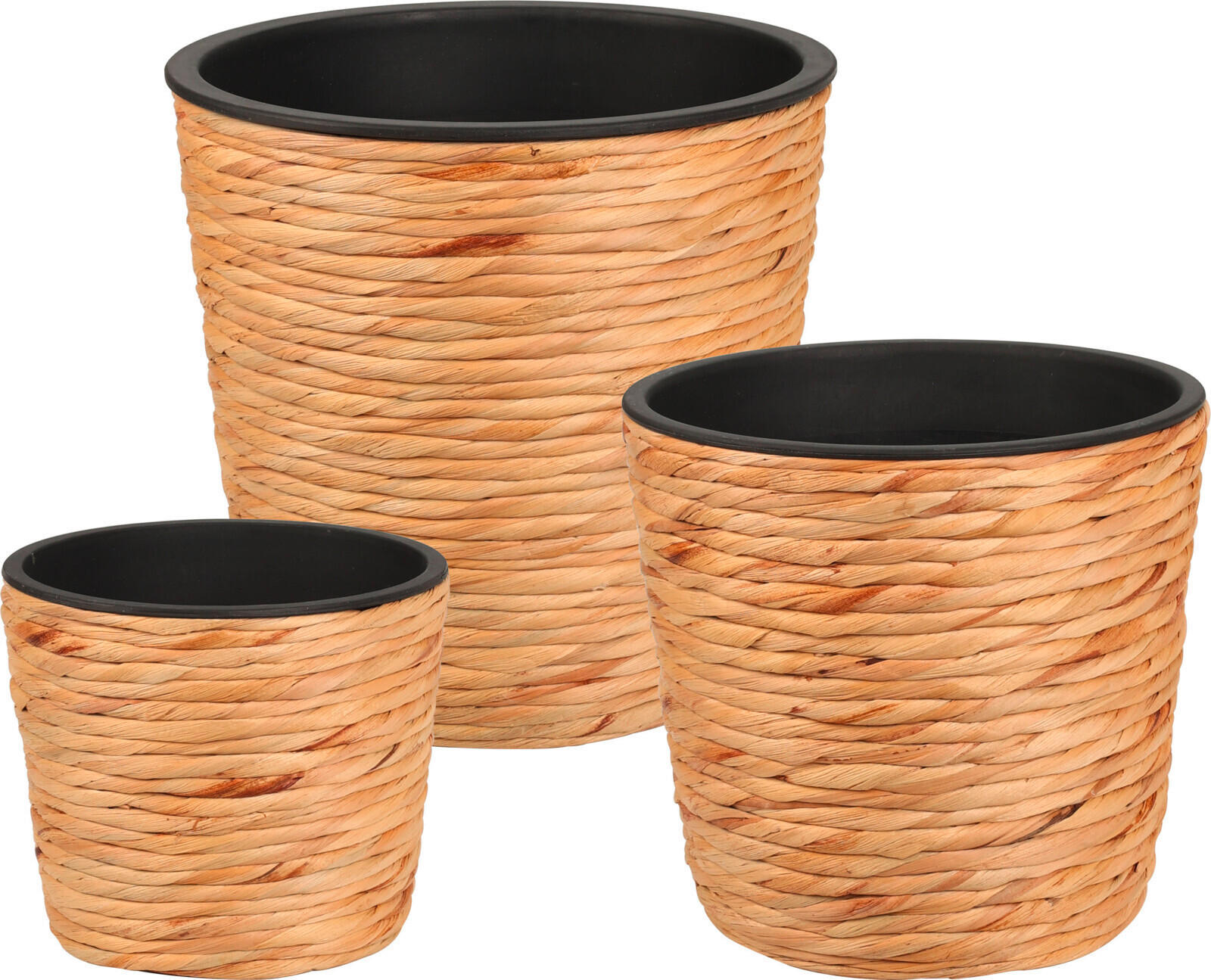 GHIVECI PENTRU PLANTE  - Basics, materiale naturale (30/30/28cm)