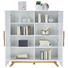 KOMMODE 120/133/40 cm - Eichefarben/Weiß, Design, Holz/Holzwerkstoff (120/133/40cm) - Xora KOMMODE 120/133/40 cm - Eichefarben/Weiß, Design, Holz/Holzwerkstoff (120/133/40cm) - Xora