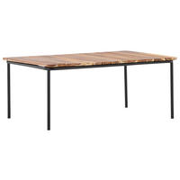 LOUNGETISCH 100/65/40 cm Holz, Metall  - Naturfarben, KONVENTIONELL, Holz/Metall (100/65/40cm) - Gardenson