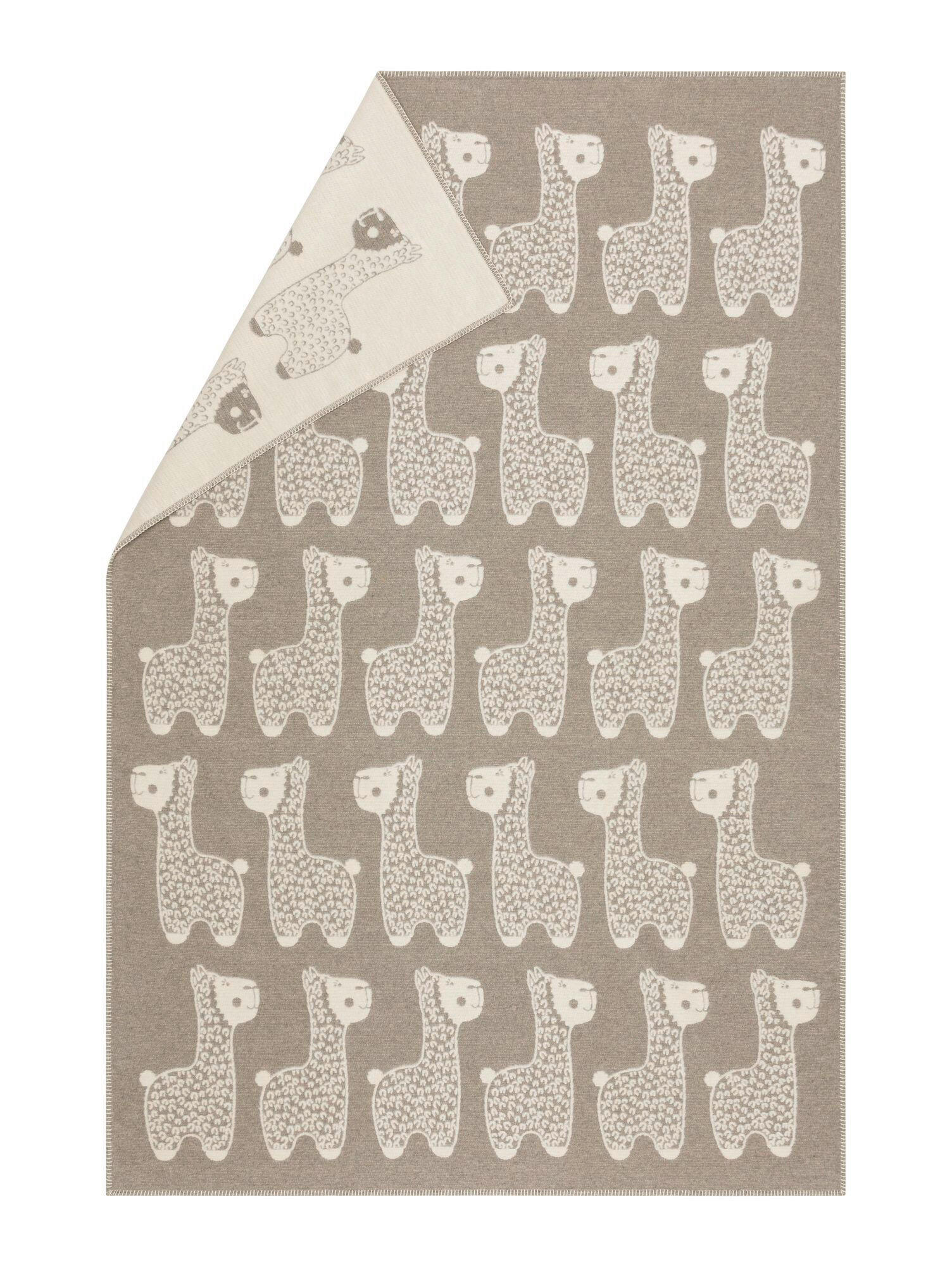 DECKE 135/200 cm  - Beigebraun, Basics, Textil (135/200cm) - David Fussenegger