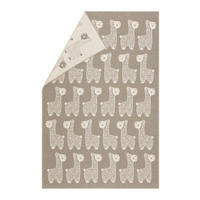DECKE 135/200 cm  - Beigebraun, Basics, Textil (135/200cm) - David Fussenegger