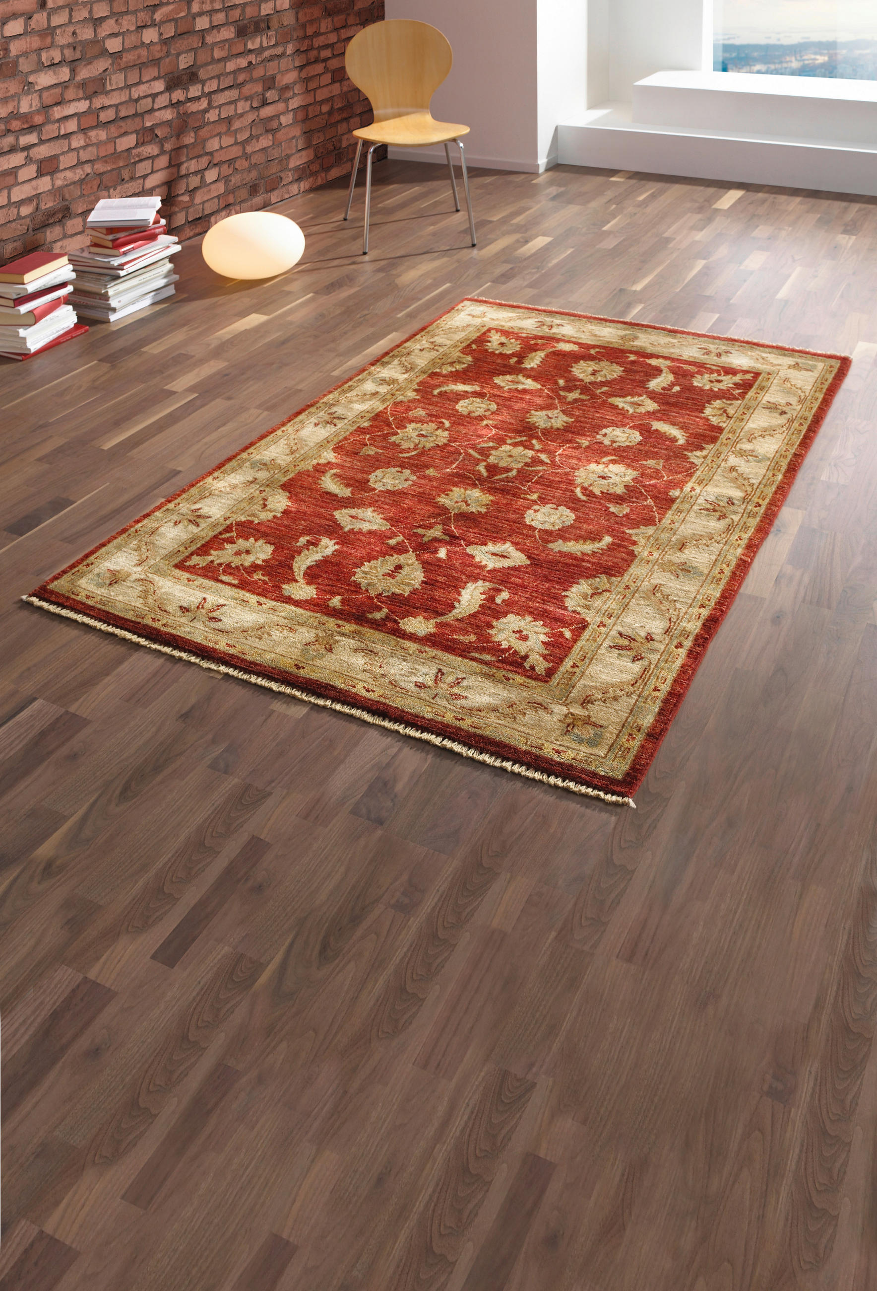 ORIENTALISK MATTA 100/150 cm Ziegler Exklusiv  - röd, Klassisk, textil (100/150cm) - Cazaris