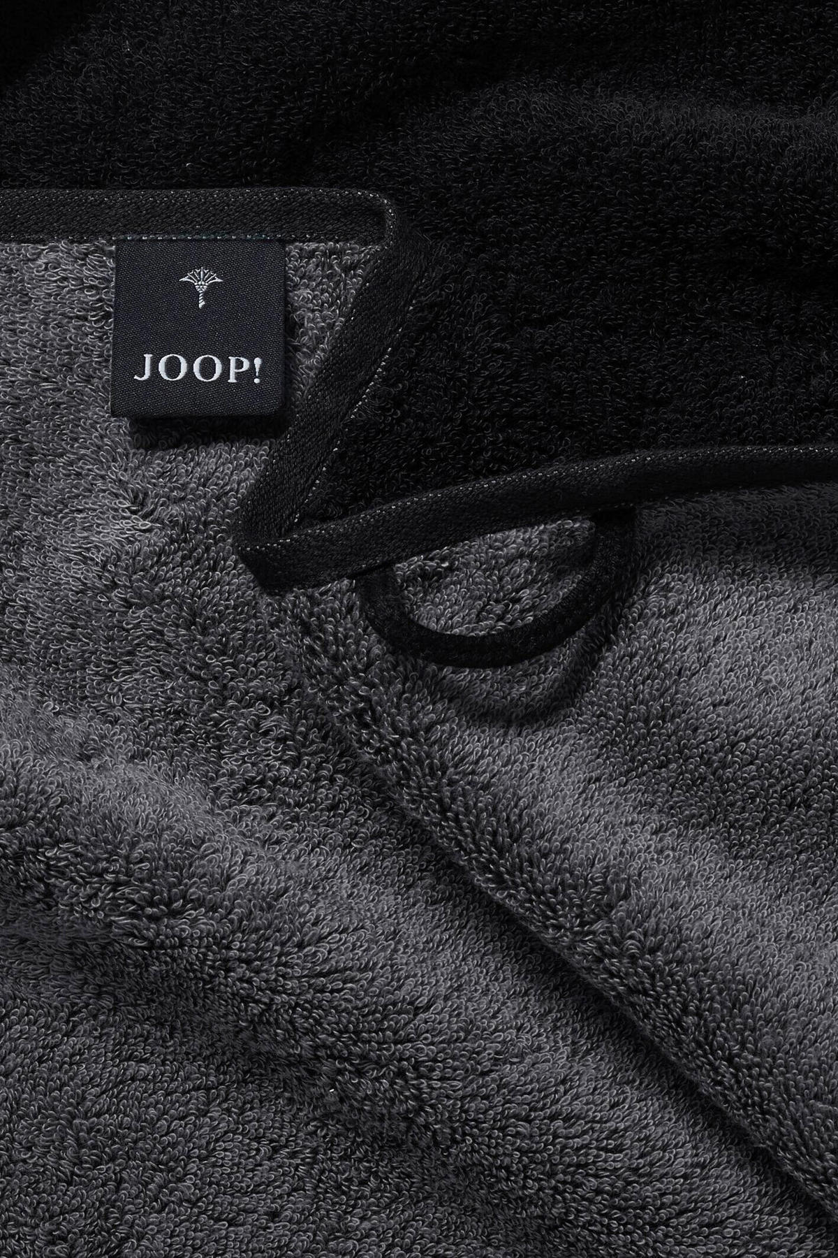 SEIFTUCHSET 30/30 cm JOOP! CLASSIC Schwarz 3-teilig  - Schwarz, Basics, Textil (30/30cm) - Joop! Living