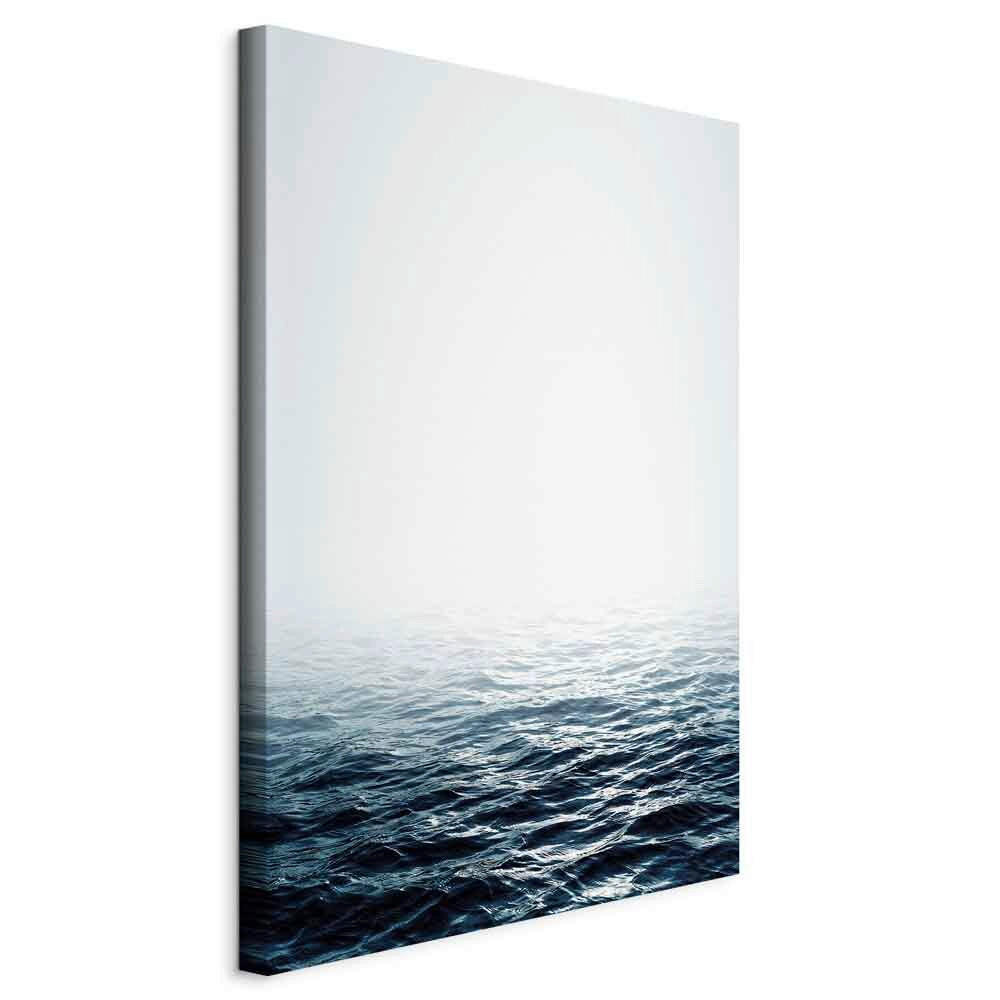 LEINWANDBILD Landschaft & Natur, Strand & Meer 40/60/1.2 cm  - Blau/Hellgrau, Basics, Holzwerkstoff/Textil (40/60/1.2cm) - artgeist