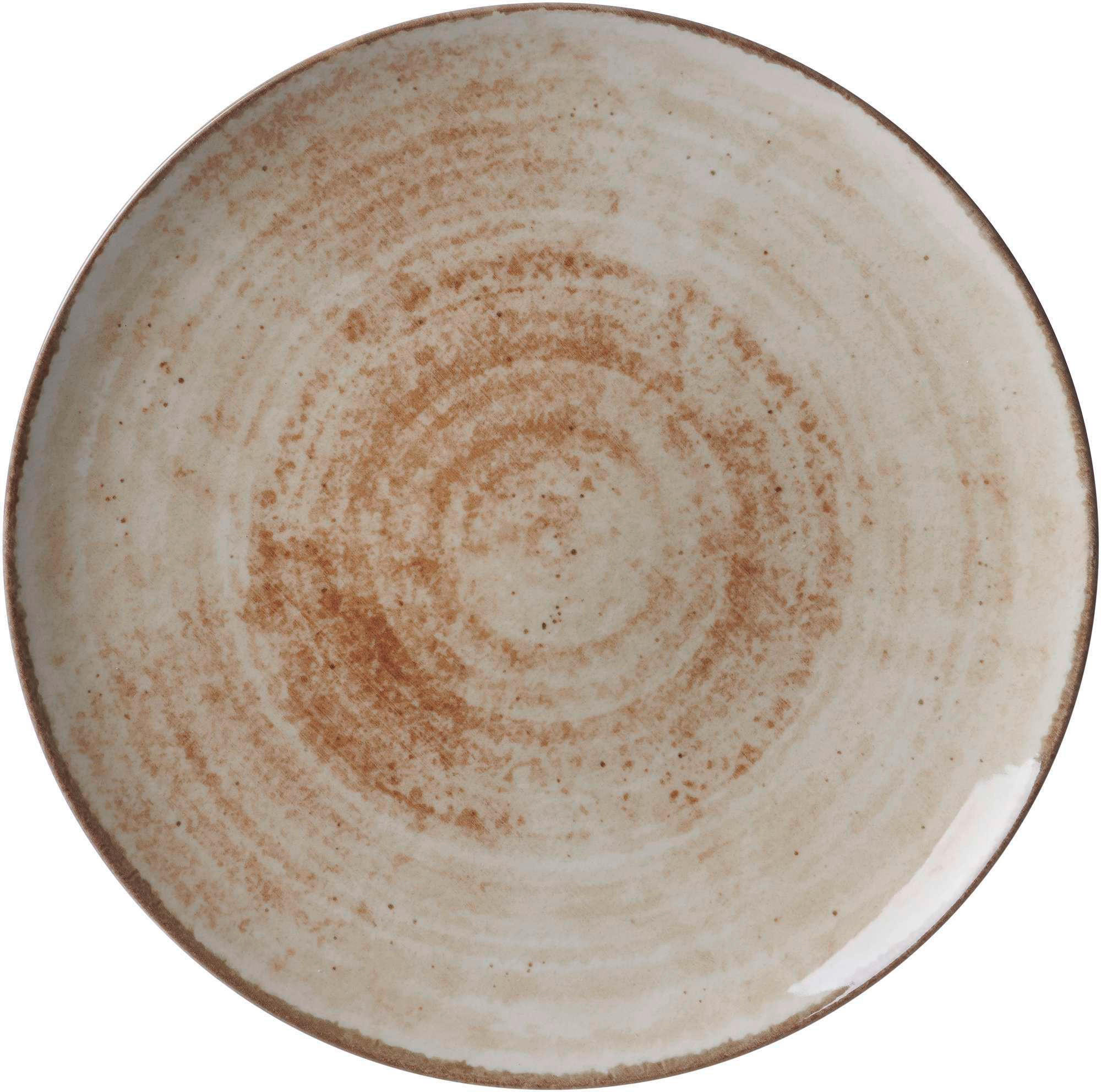 SPEISETELLER Siena 26 cm  - Beige/Braun, Basics, Keramik (26cm) - Ritzenhoff Breker