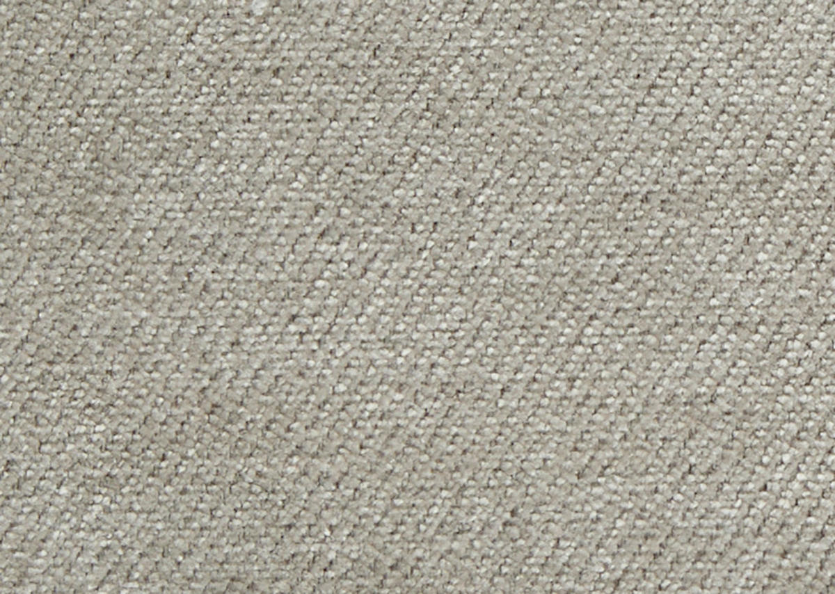 ECKSOFA Chenille, Flachgewebe Greige  - Greige/Schwarz, Design, Textil/Metall (180/284cm) - Dieter Knoll