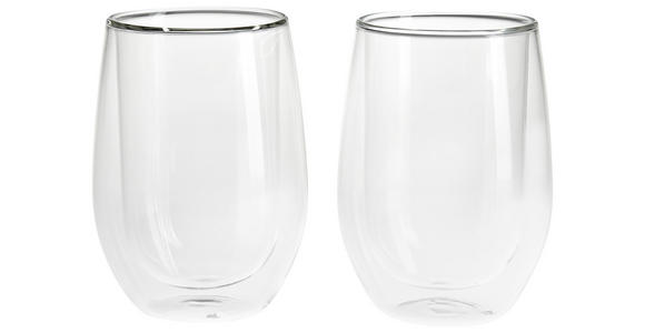 KAFFEEGLAS - Klar, KONVENTIONELL, Glas (7,5/12,5cm) - Novel