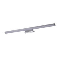 BADEZIMMER-WANDLEUCHTE 60/7/7 cm   - Chromfarben, Basics, Metall (60/7/7cm)