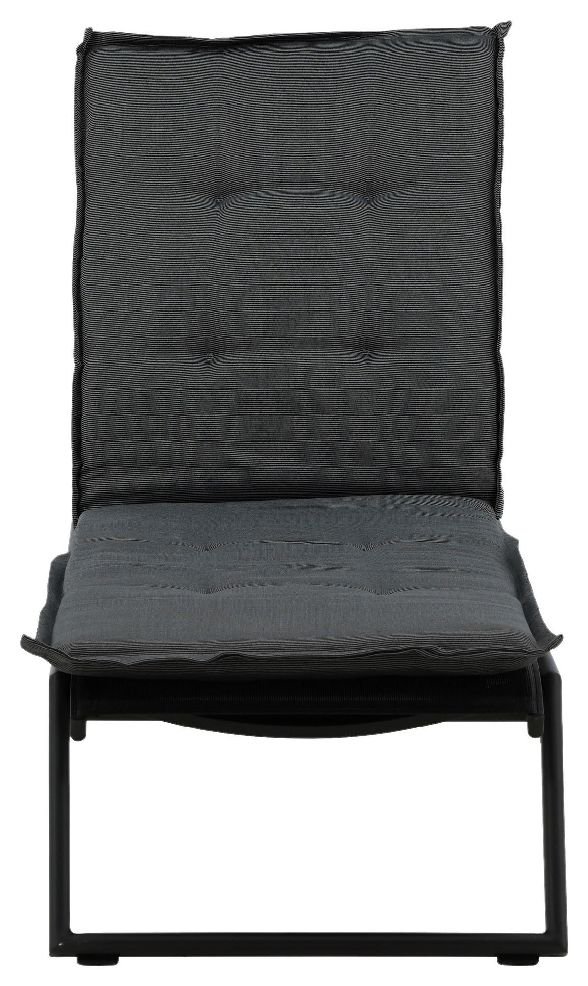 LIEGENAUFLAGE in Grau  - Grau, KONVENTIONELL, Textil (60/5.5/193cm) - Gardenson