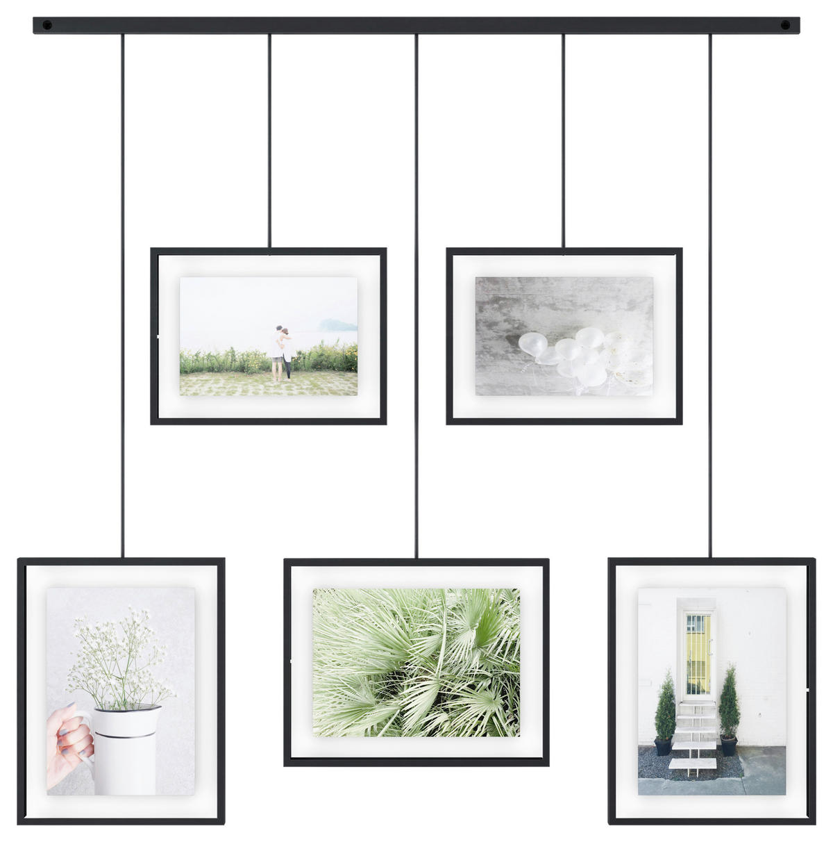 COLLAGERAM 79,4/3,18/69,5 cm  - svart, Design, metall/glas (79,4/3,18/69,5cm) - Umbra