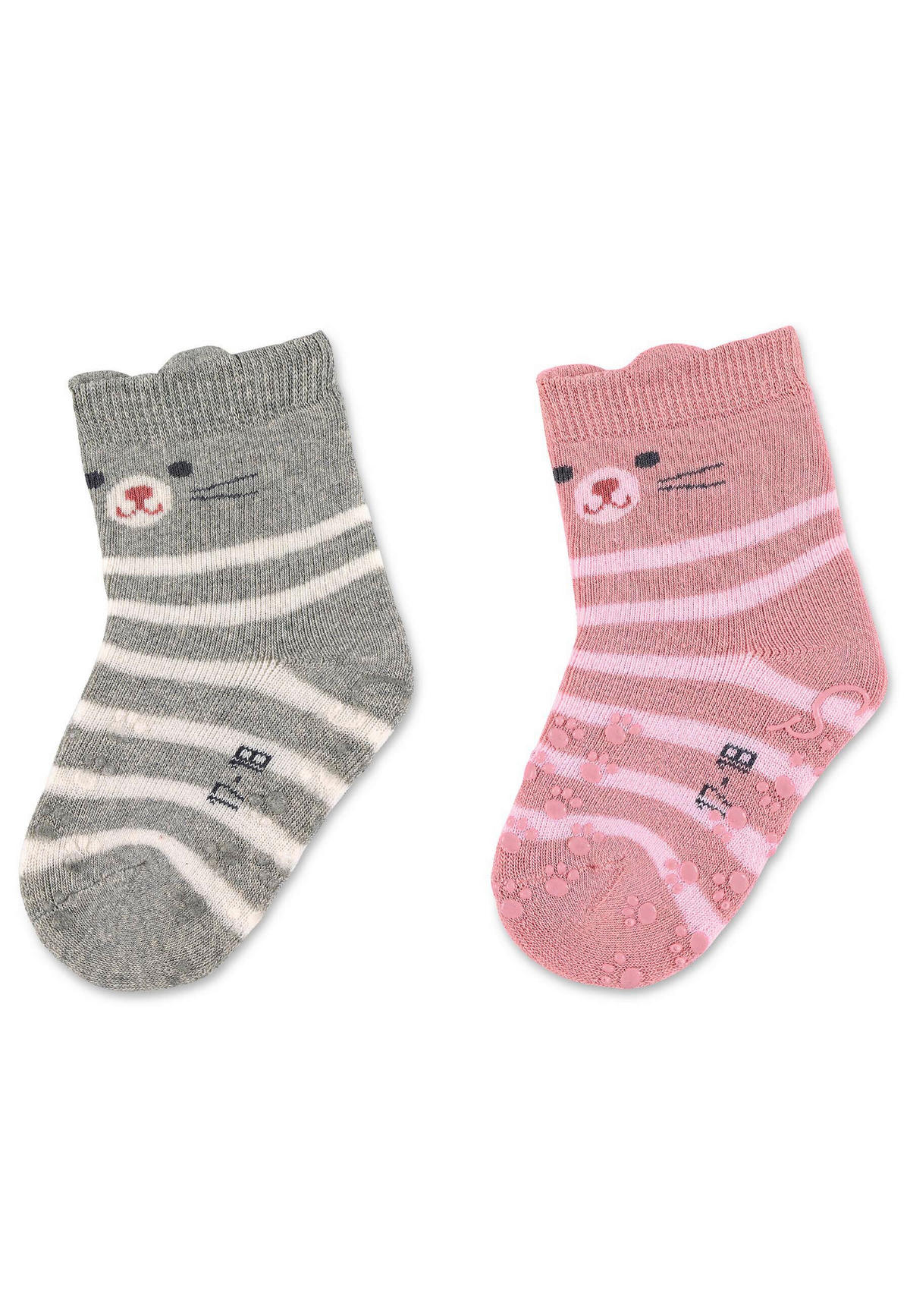 BABYSOCKEN  - Hellgrau, Basics, Textil (17/18null) - Sterntaler