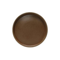 APERITIFTELLER Braun 15 cm Kyoto  - Braun, Trend, Keramik (15cm) - Novel