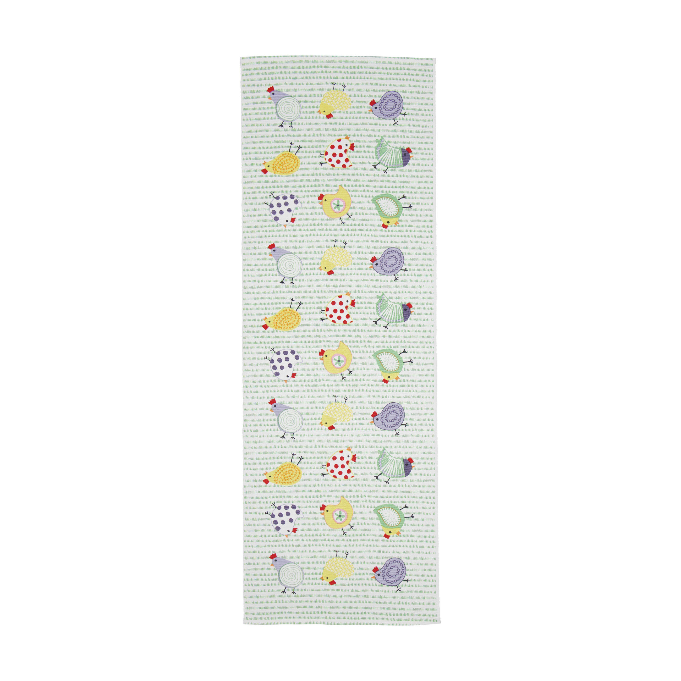 BORDSLÖPARE textil struktur multicolor 35/110 cm  - multicolor, Basics, textil (35/110cm)