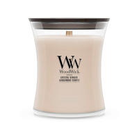 ILLATGYERTYA - bézs/krémszínű, Basics, üveg/paraffin (9.9/11.4/9.9cm) - WoodWick