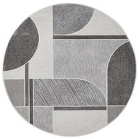 WEBTEPPICH 160 cm Valencia Grau, Hellgrau, Dunkelgrau  - Dunkelgrau/Hellgrau, Design, Textil (160cm)