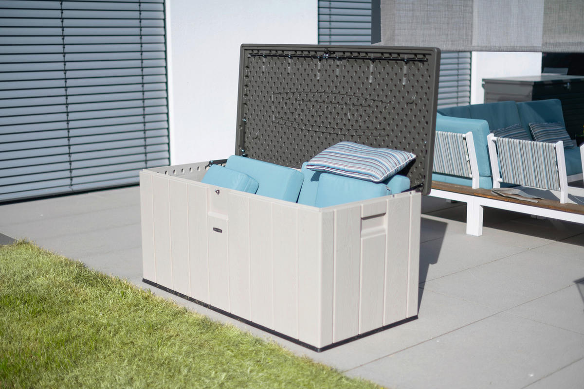 KISSENBOX 151/69/72 cm  - Grau, Basics, Kunststoff (151/69/72cm)
