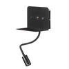 LED-WANDLEUCHTE 16/13/46 cm   - Schwarz, Basics, Metall (16/13/46cm)