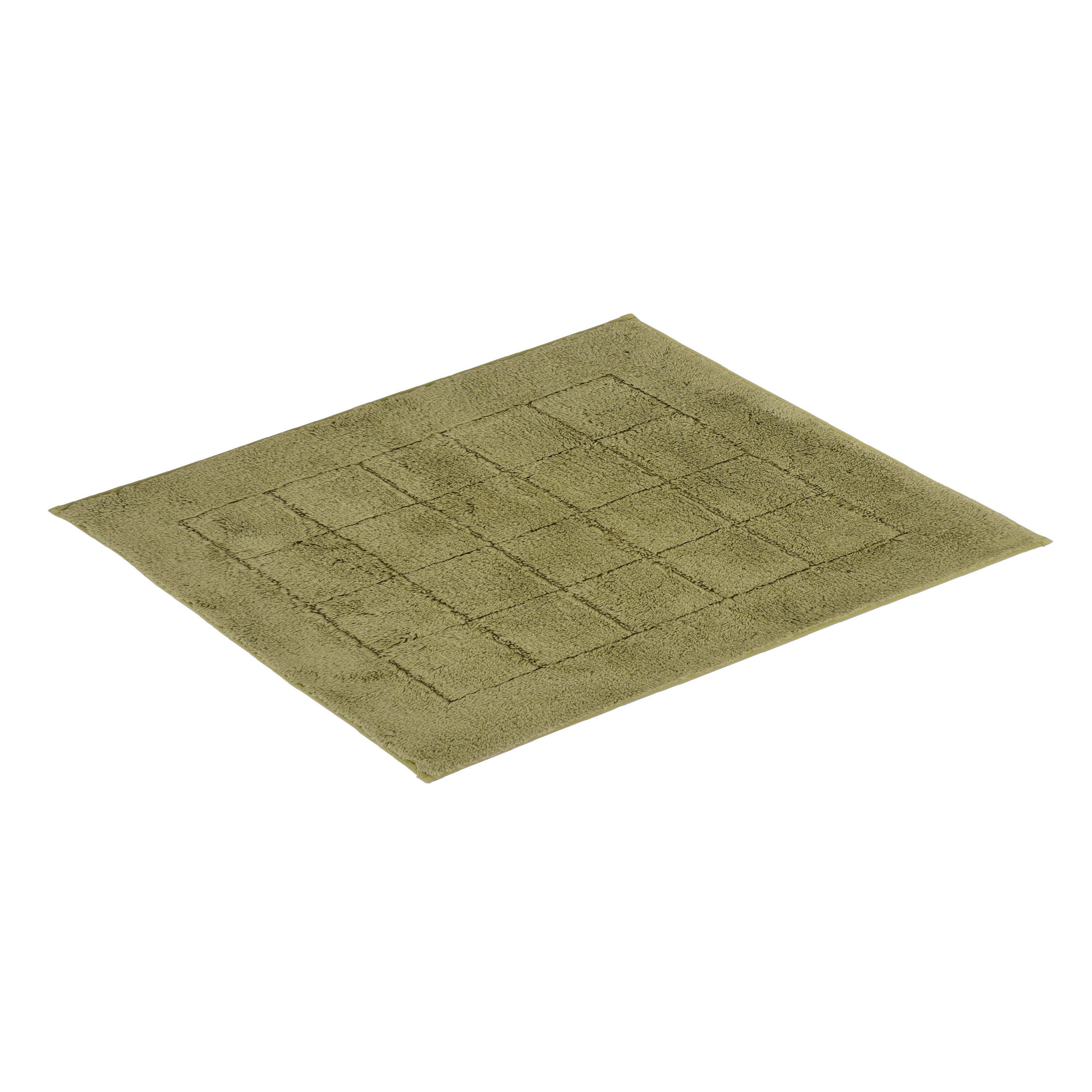 FÜRDŐSZOBASZŐNYEG  55/65 cm  olívazöld   - olívazöld, Basics, textil (55/65cm) - Vossen